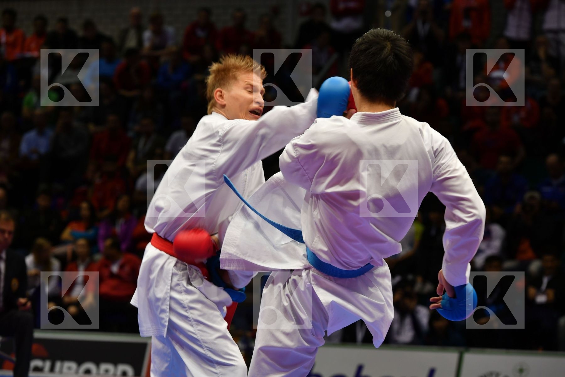 Araga Ryutaro Japan Male kumite -84 kg Netherlands Smaal Rene