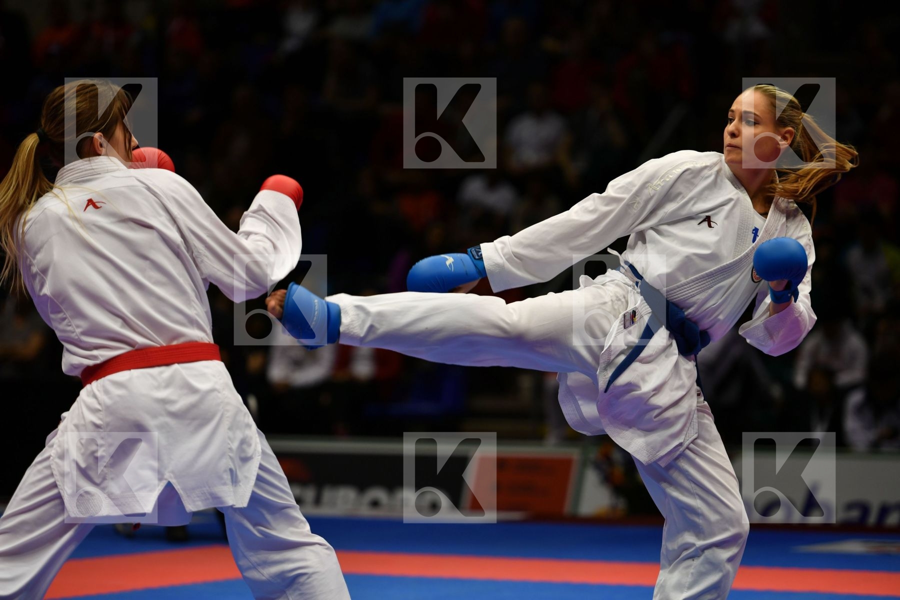 Austria Buchinger Alisa Female kumite -68 kg France Zaretska Iry