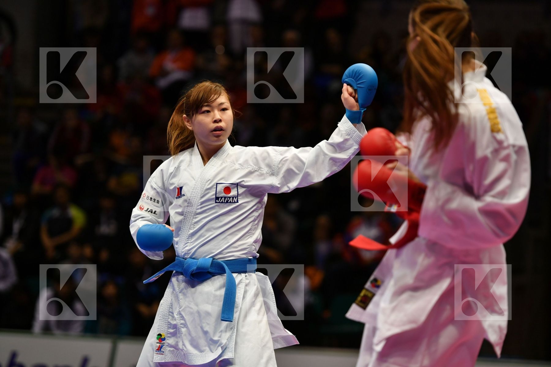 Female kumite 68+ kg Japan Stepashko Anastasiya Uekusa Ayumi Ukr