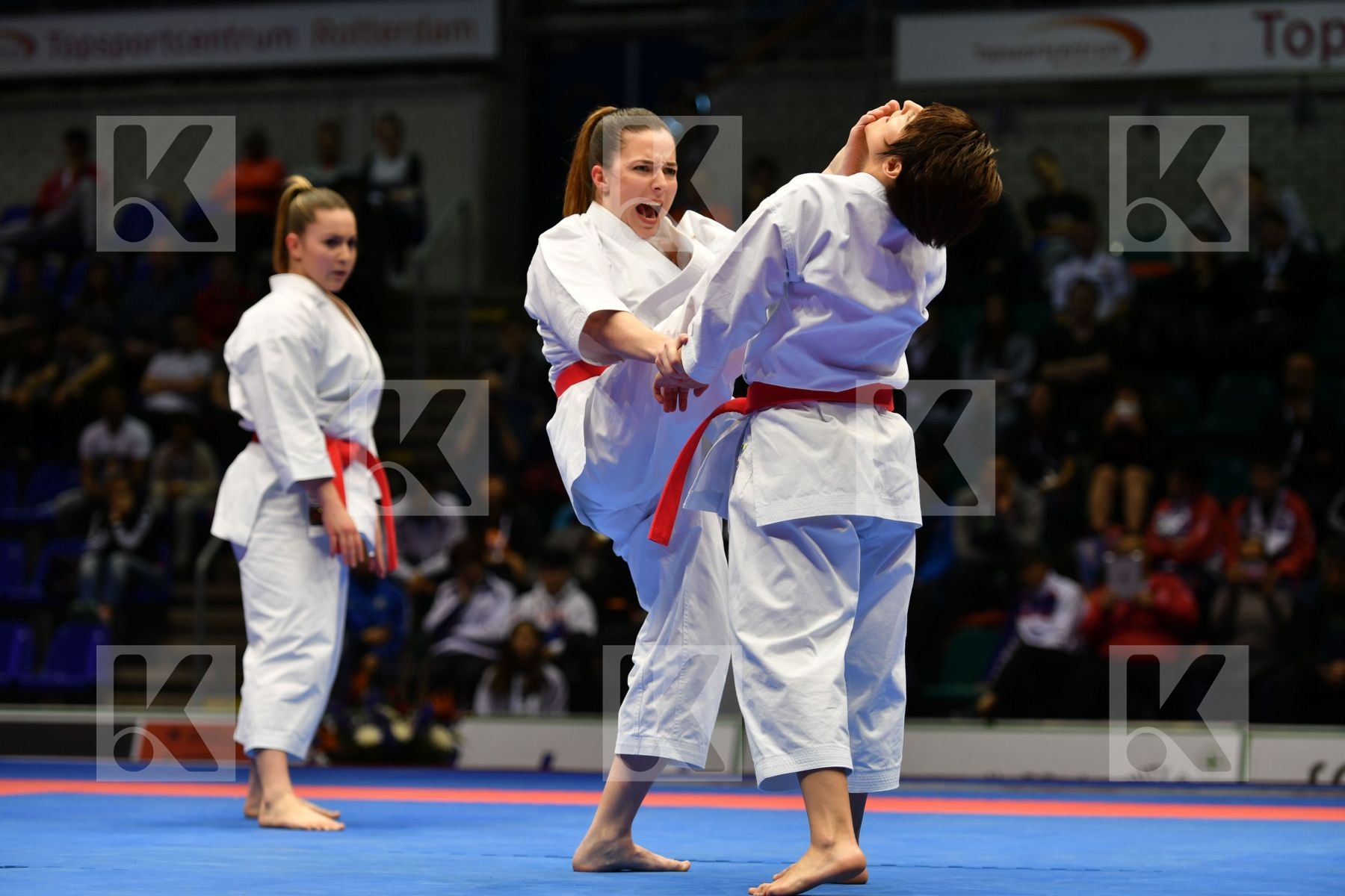 Female Kata Team France Kanku Sho