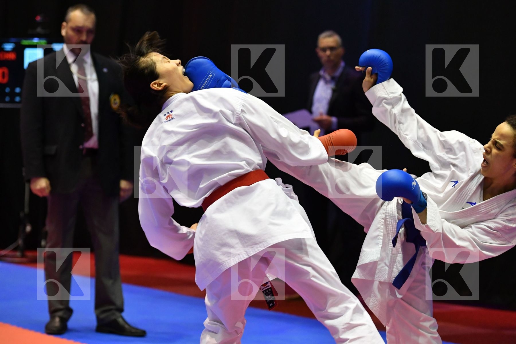 Female kumite -50 kg Morocco Sayah Aicha