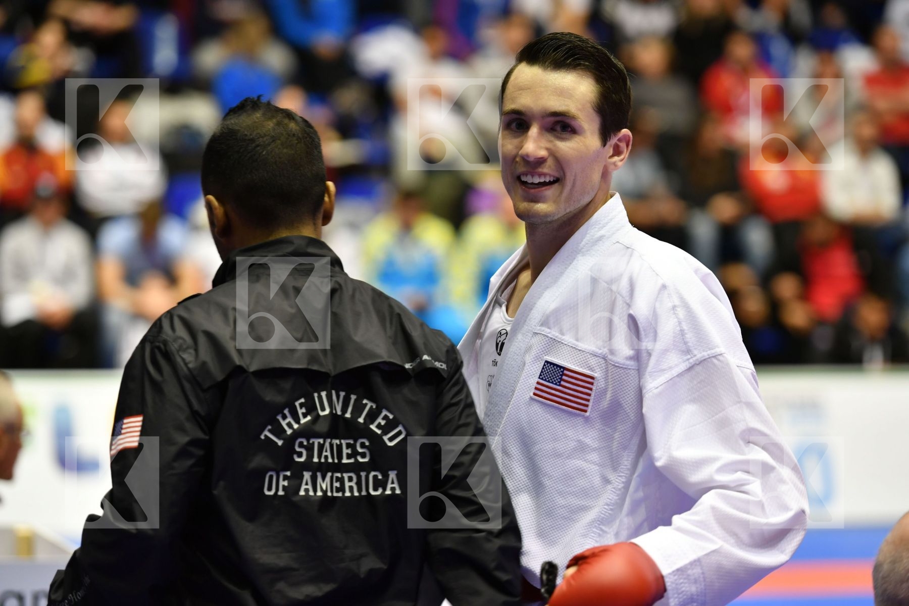 Male kumite -75 kg Scott Thomas United states
