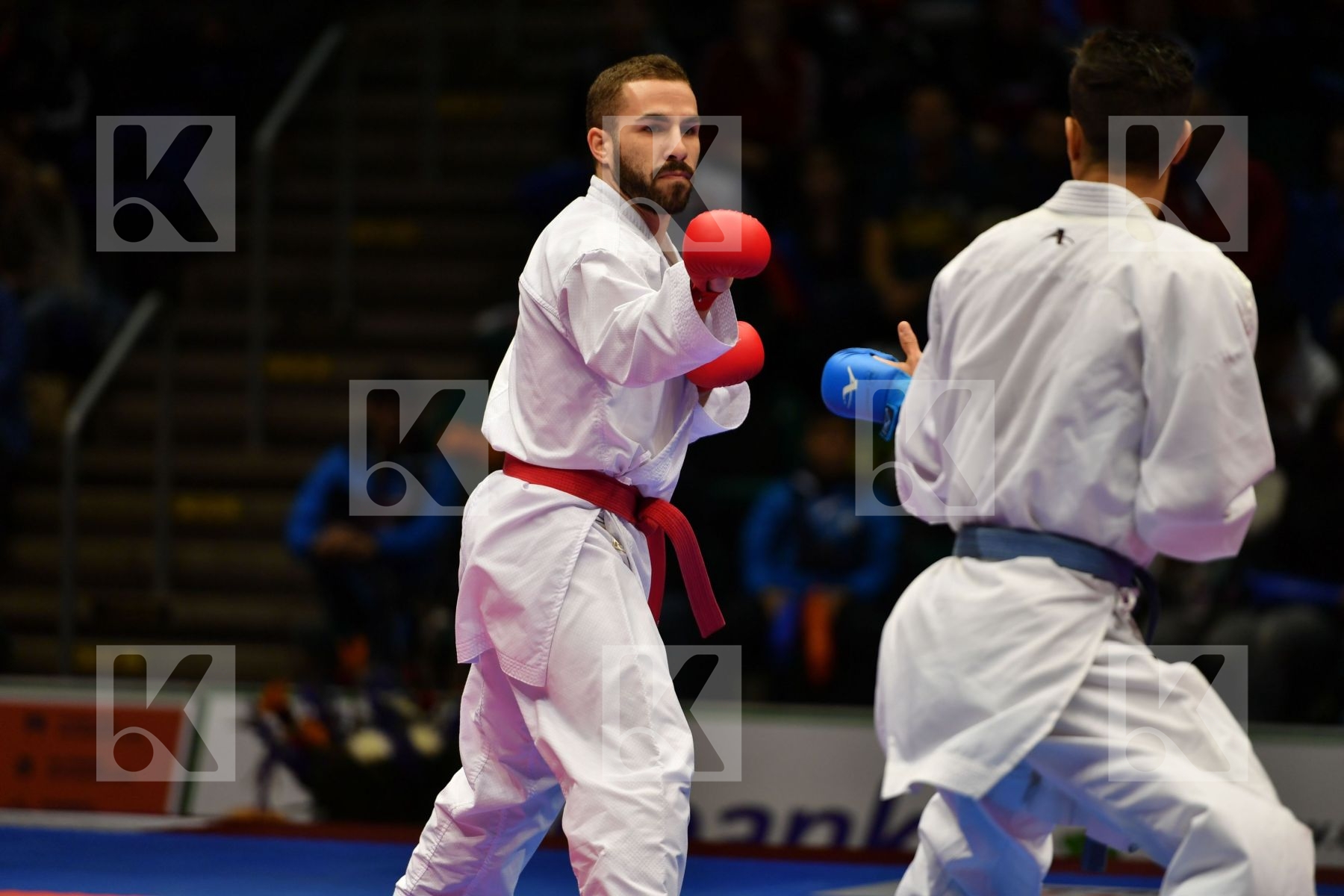 Ameknassi Abdessalam Gomez Matias Male kumite -60 kg Morocco Spa