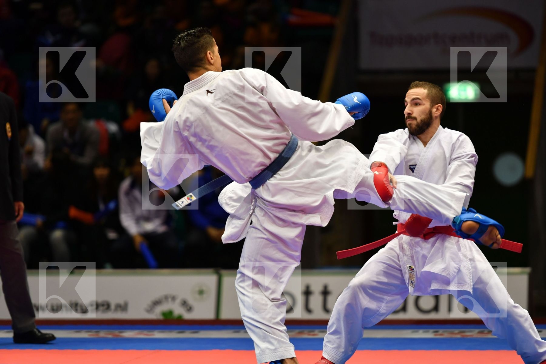Ameknassi Abdessalam Gomez Matias Male kumite -60 kg Morocco Spa