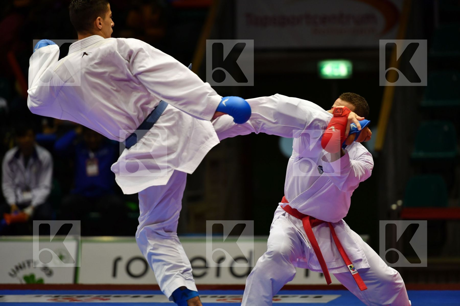Ameknassi Abdessalam Gomez Matias Male kumite -60 kg Morocco Spa