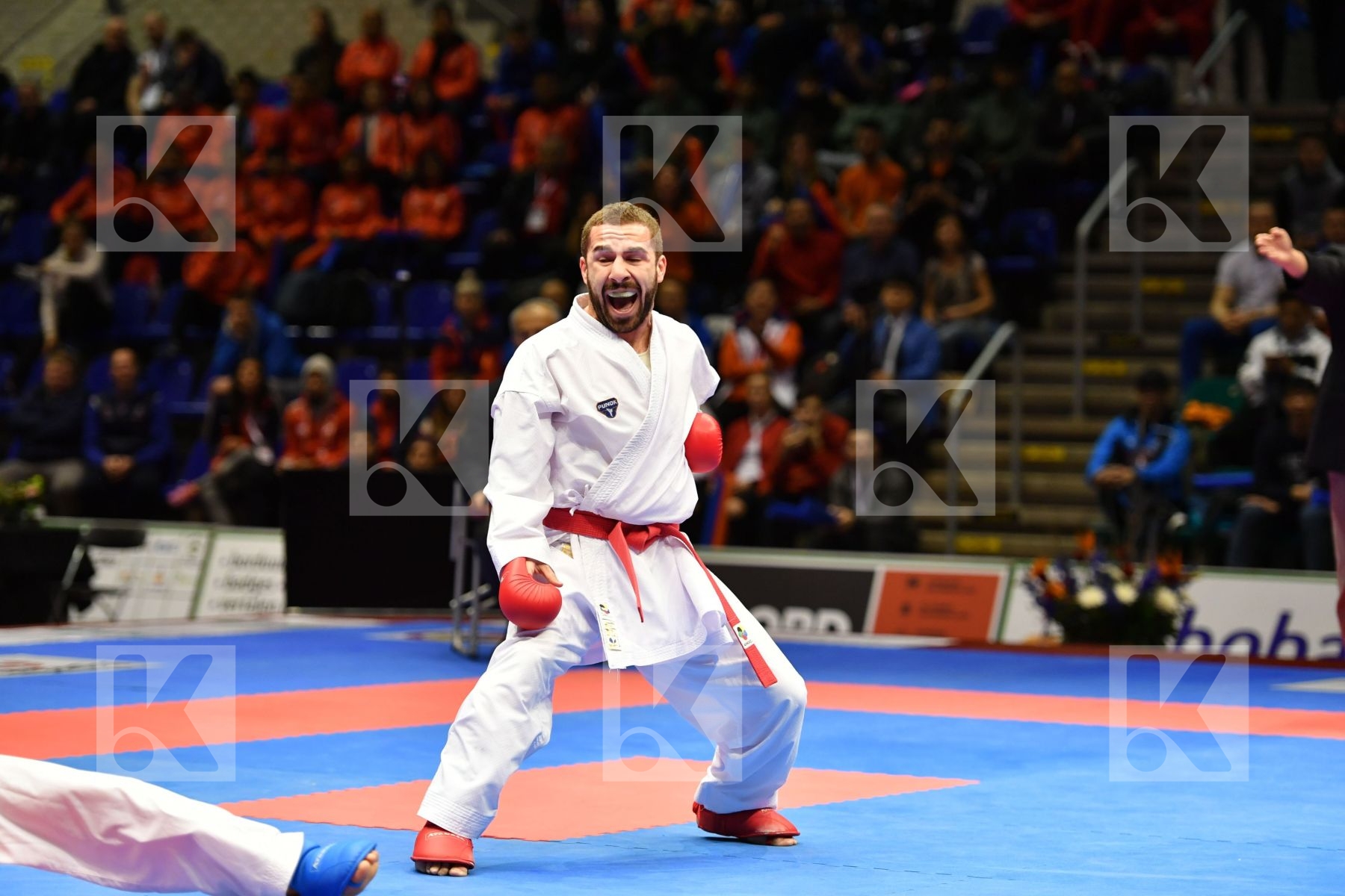 Ameknassi Abdessalam Gomez Matias Male kumite -60 kg Morocco Spa