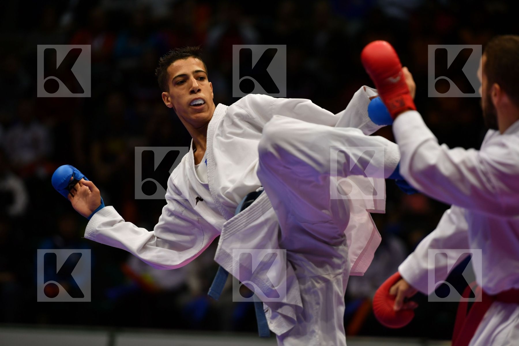 Ameknassi Abdessalam Gomez Matias Male kumite -60 kg Morocco Spa