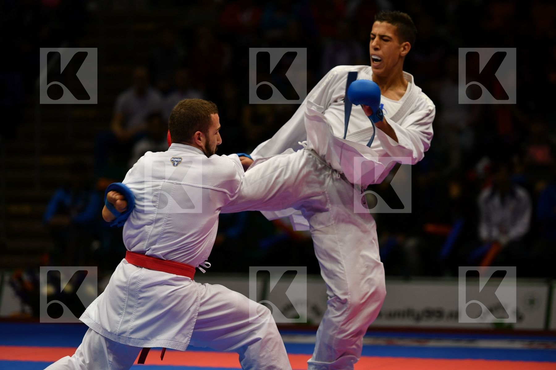 Ameknassi Abdessalam Gomez Matias Male kumite -60 kg Morocco Spa