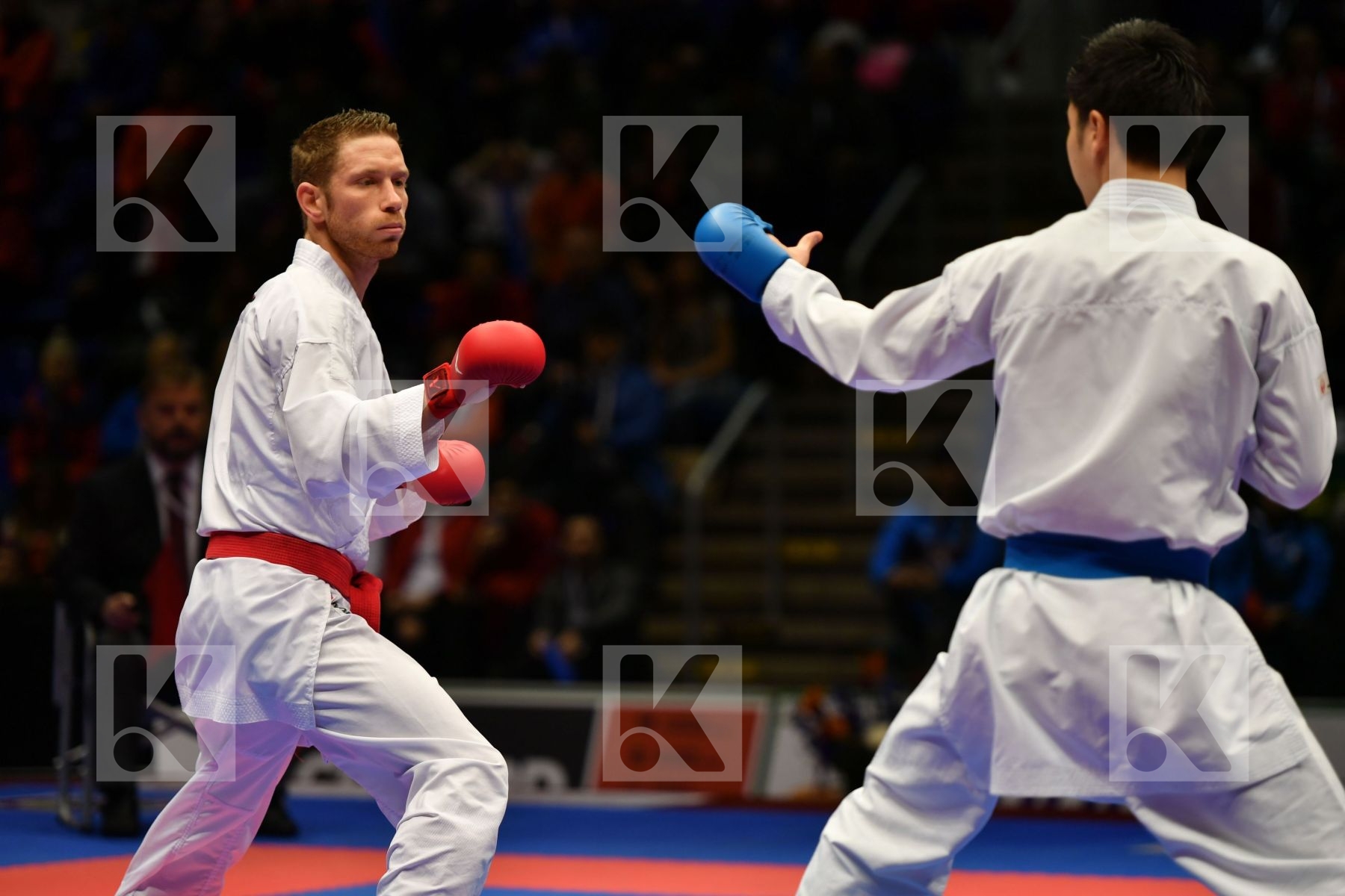 Belgium Dasoul Michael Japan Male kumite -60 kg Sago Naoto