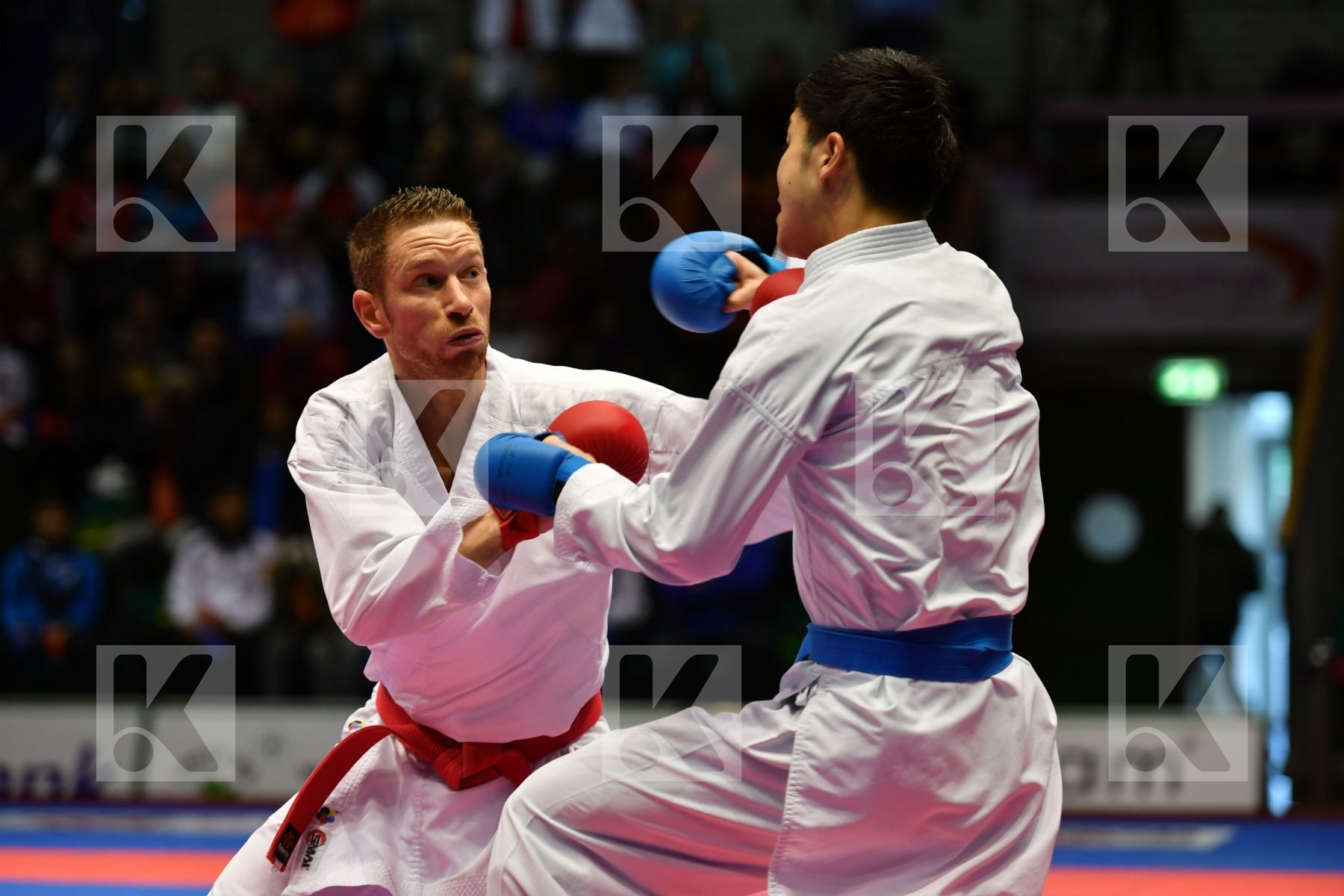 Belgium Dasoul Michael Japan Male kumite -60 kg Sago Naoto