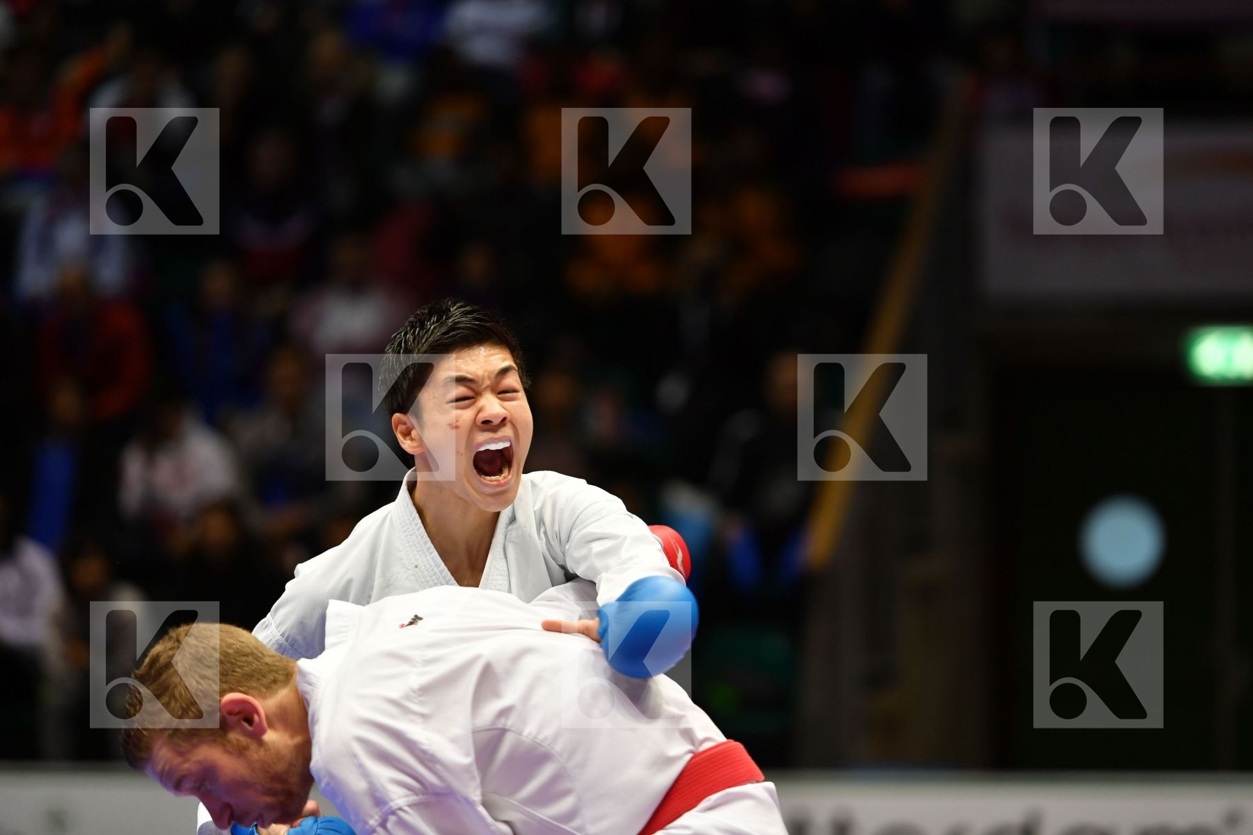 Belgium Dasoul Michael Japan Male kumite -60 kg Sago Naoto