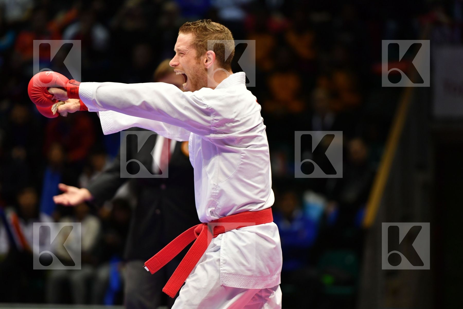 Belgium Dasoul Michael Japan Male kumite -60 kg Sago Naoto