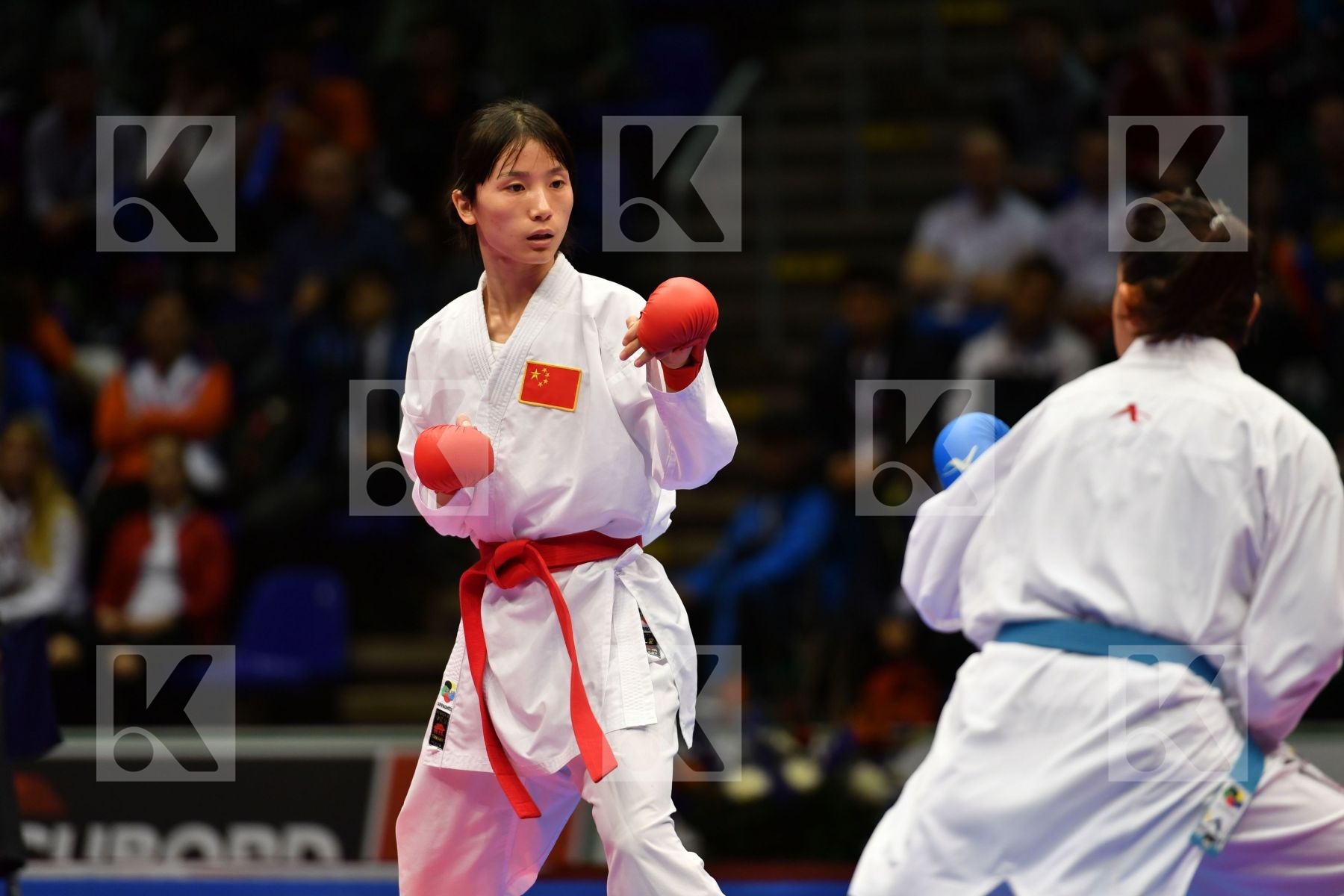 Bruna Gabriela Chile China Female kumite -50 kg Li Ranran