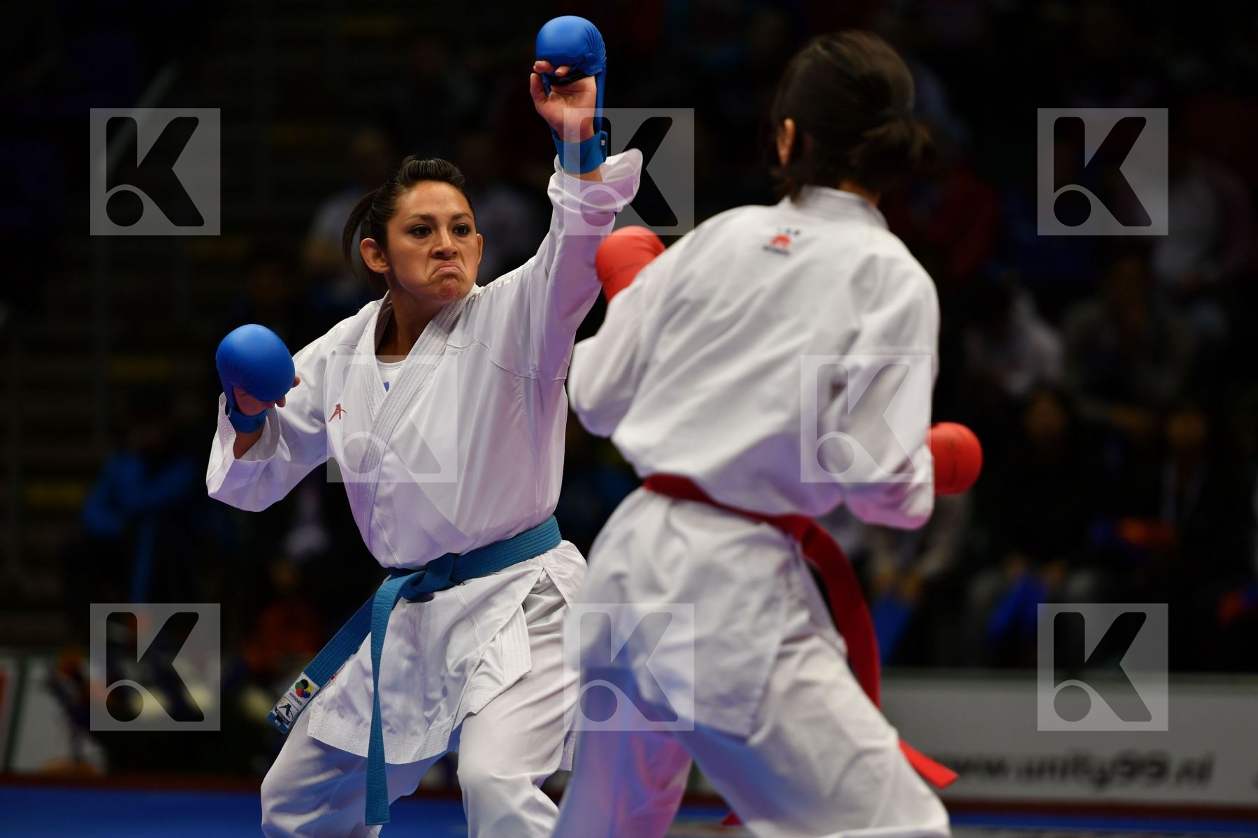 Bruna Gabriela Chile China Female kumite -50 kg Li Ranran