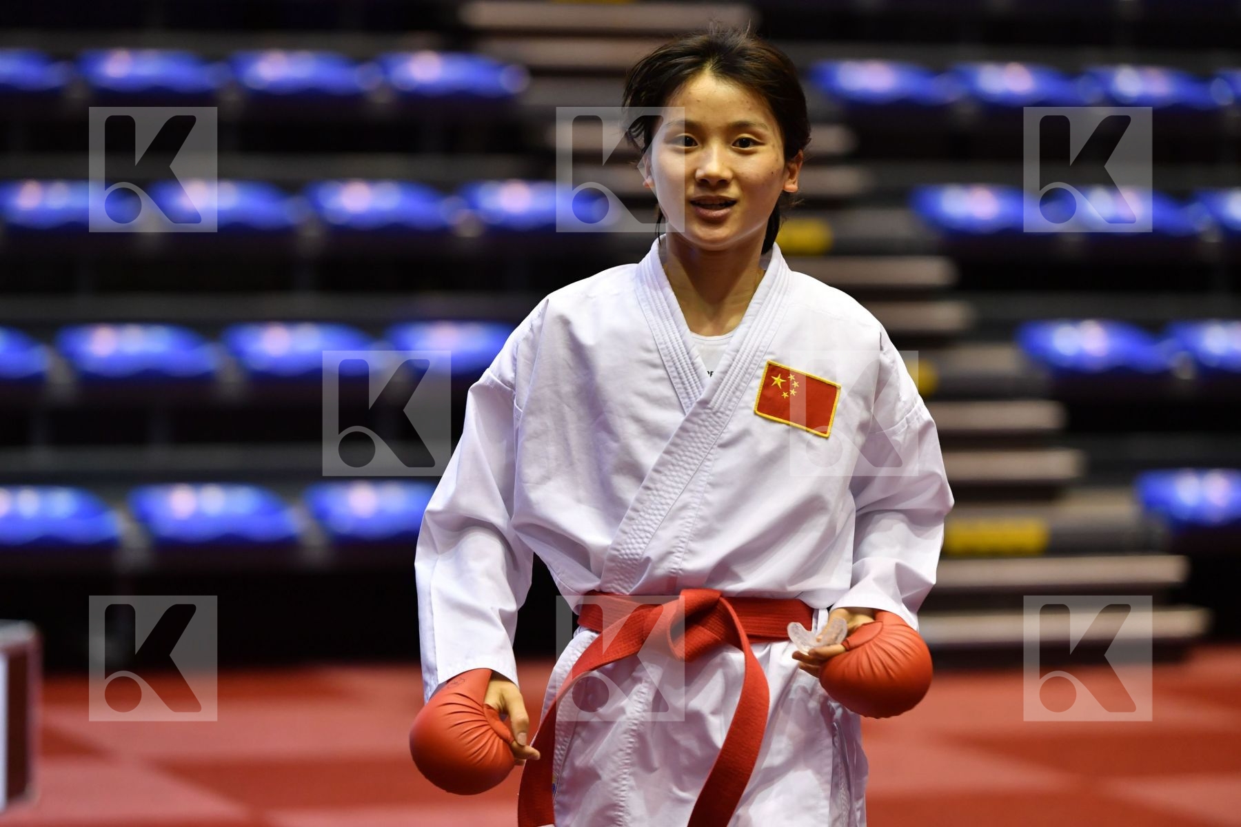 China Female kumite -50 kg Li Ranran