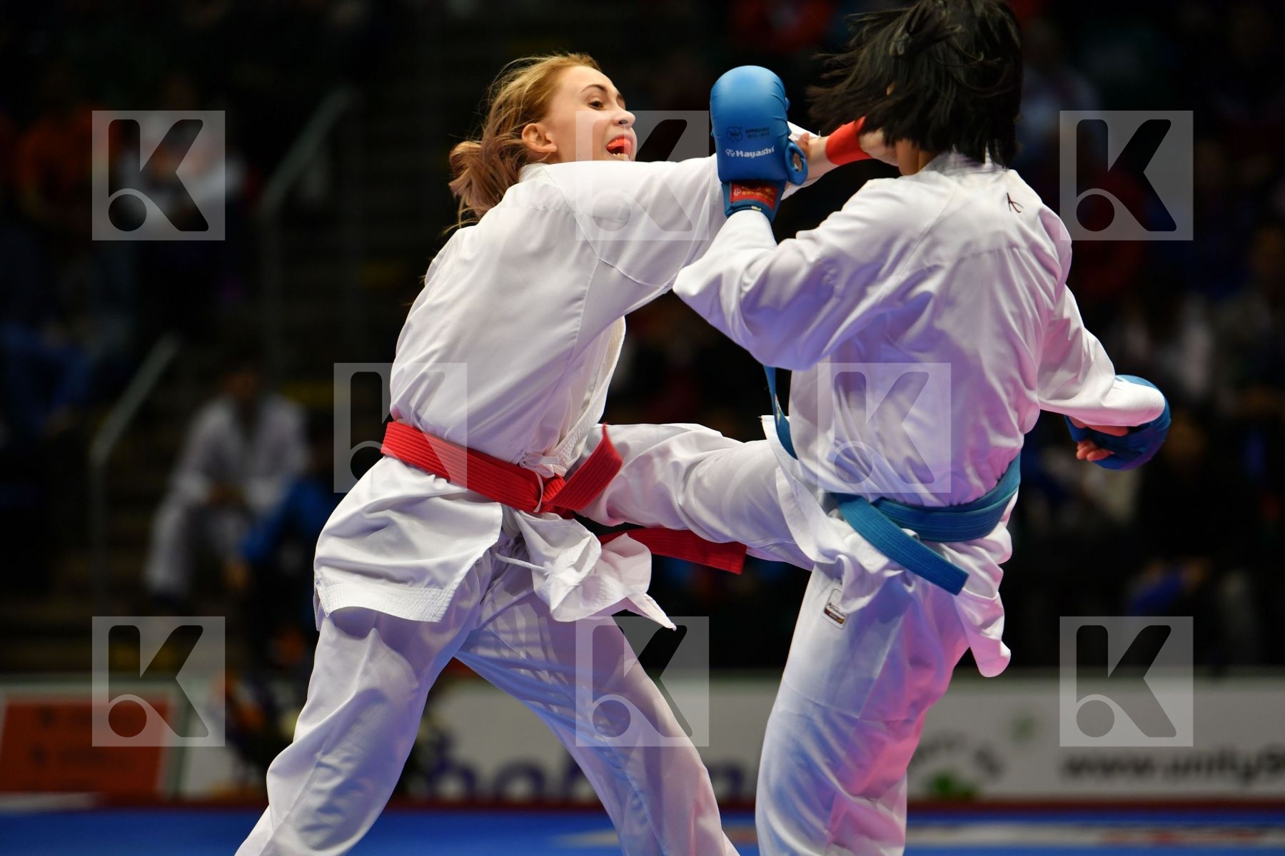 Chegolya Anna Chinese taipei Female kumite -50 kg Gu Shiau-shuan