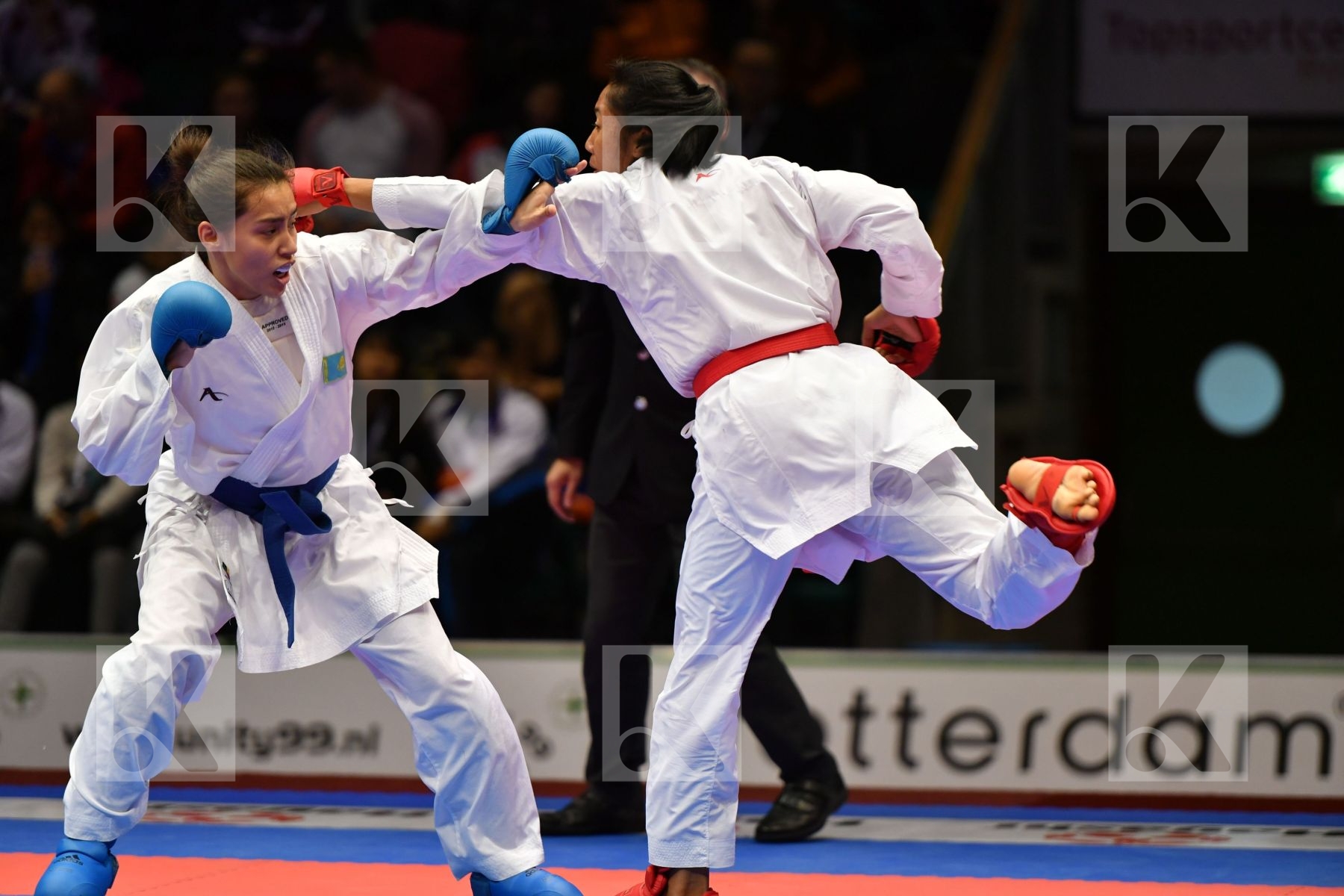 Coky Cokorda Istri Female kumite -55 kg Indonesia Kazakhstan Muk