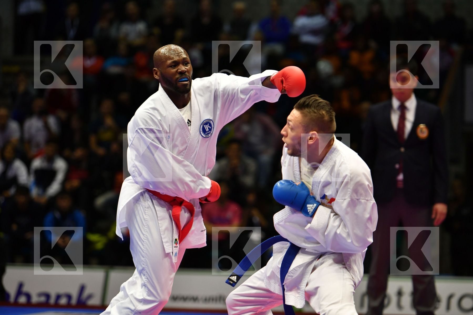 Brown Alton England France Male kumite -75 kg Seguy Corentin