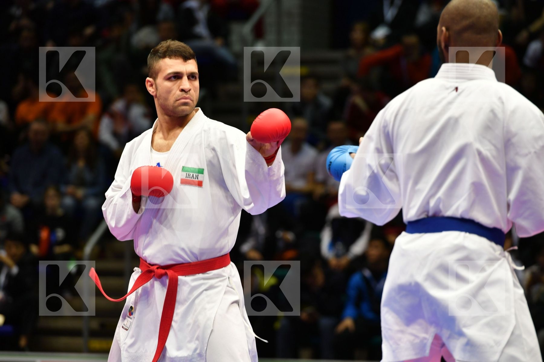 Iran -Islamic Republic of Male kumite -84 kg Nantumi Ibrahim Sau