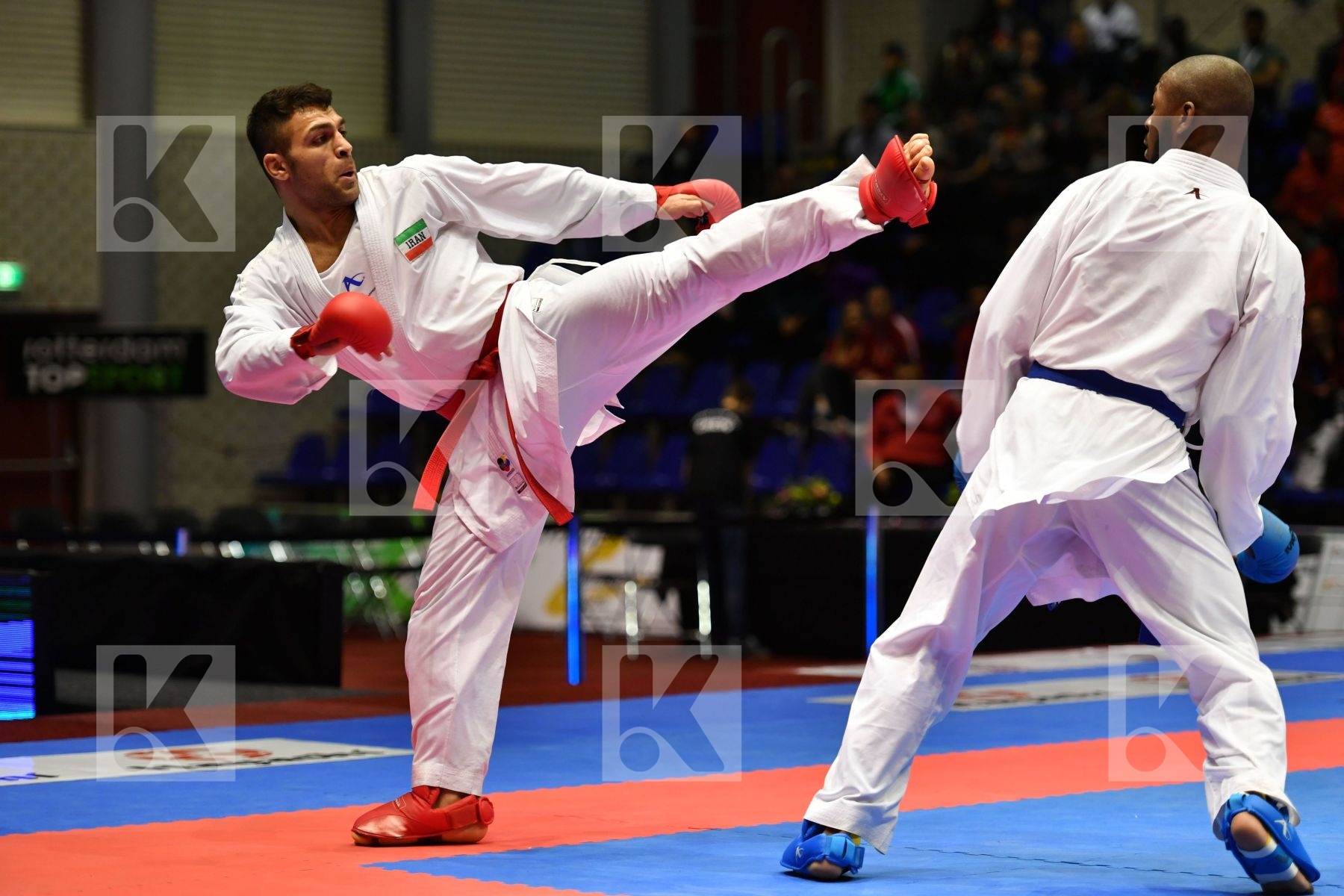 Iran -Islamic Republic of Male kumite -84 kg Nantumi Ibrahim Sau