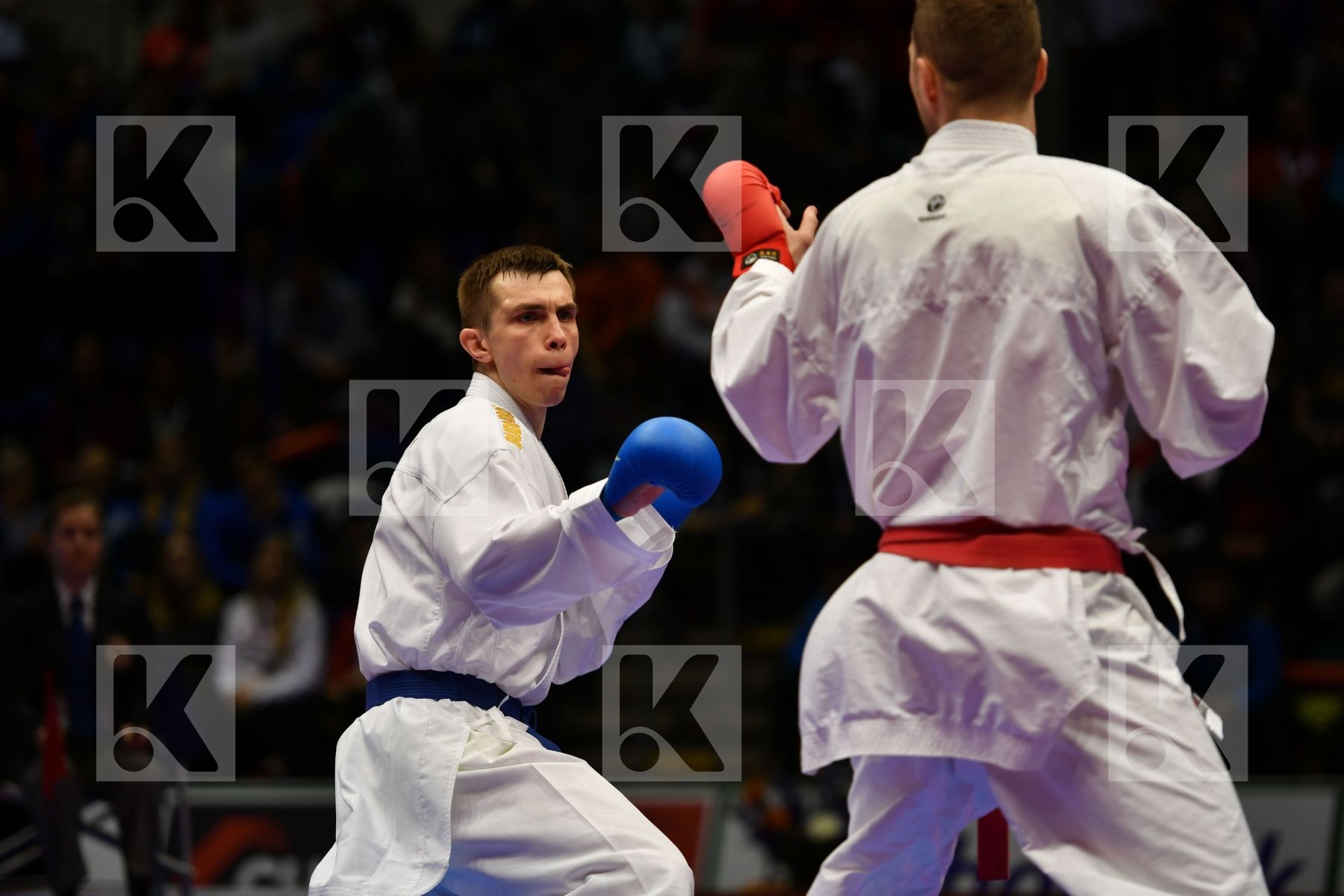 Chobotar Valerii Hungary Karaqi Alvin Kosovo Male kumite -84 kg