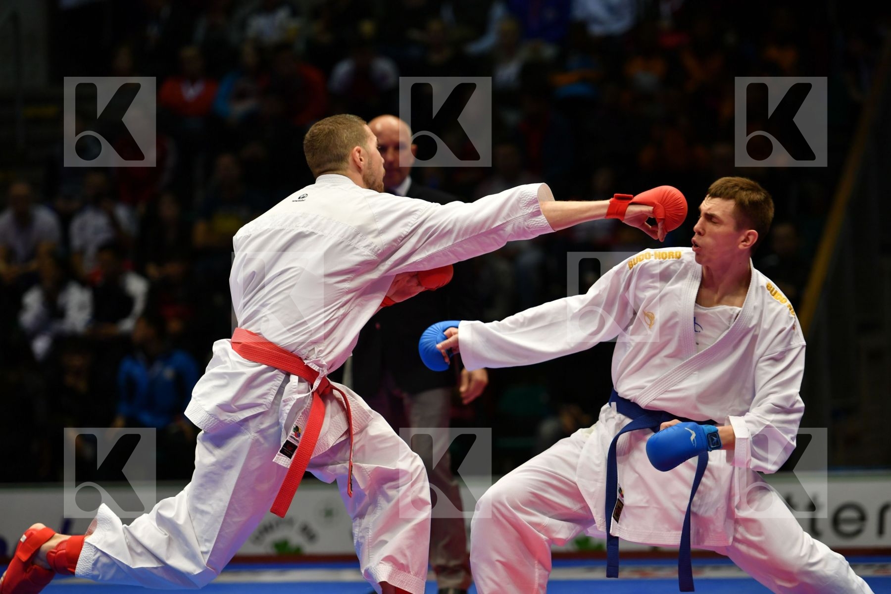 Chobotar Valerii Hungary Karaqi Alvin Kosovo Male kumite -84 kg