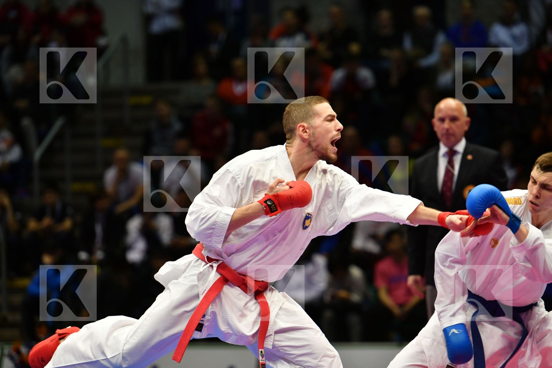 Chobotar Valerii Hungary Karaqi Alvin Kosovo Male kumite -84 kg