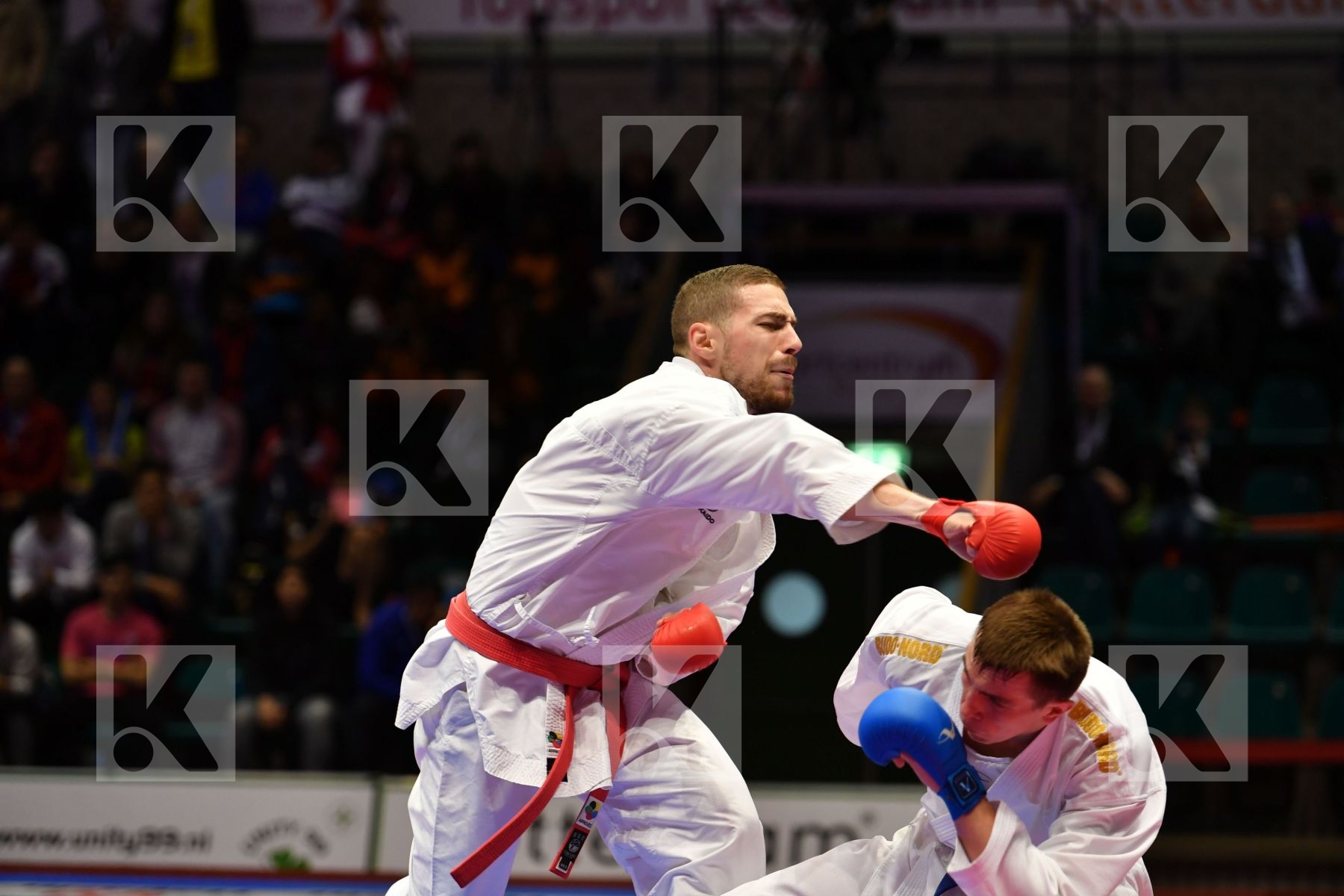 Chobotar Valerii Hungary Karaqi Alvin Kosovo Male kumite -84 kg