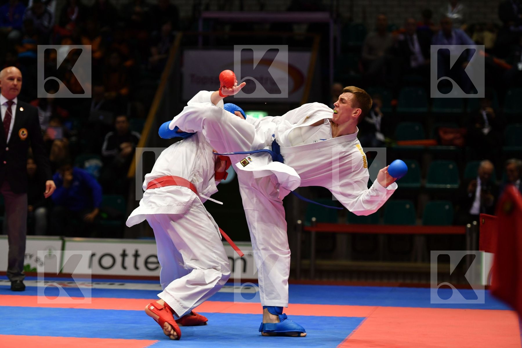 Chobotar Valerii Hungary Karaqi Alvin Kosovo Male kumite -84 kg