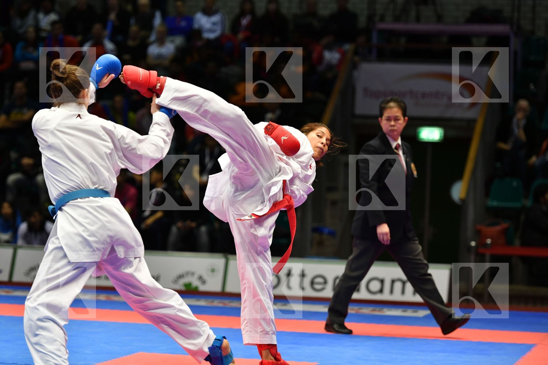 Female kumite -61 kg Grande Alexandra Peru Prekovic Jovana Serbi