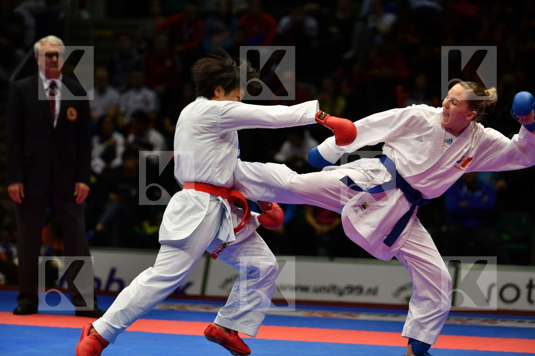 Agier Alizee Female kumite -68 kg France Japan Someya Kayo