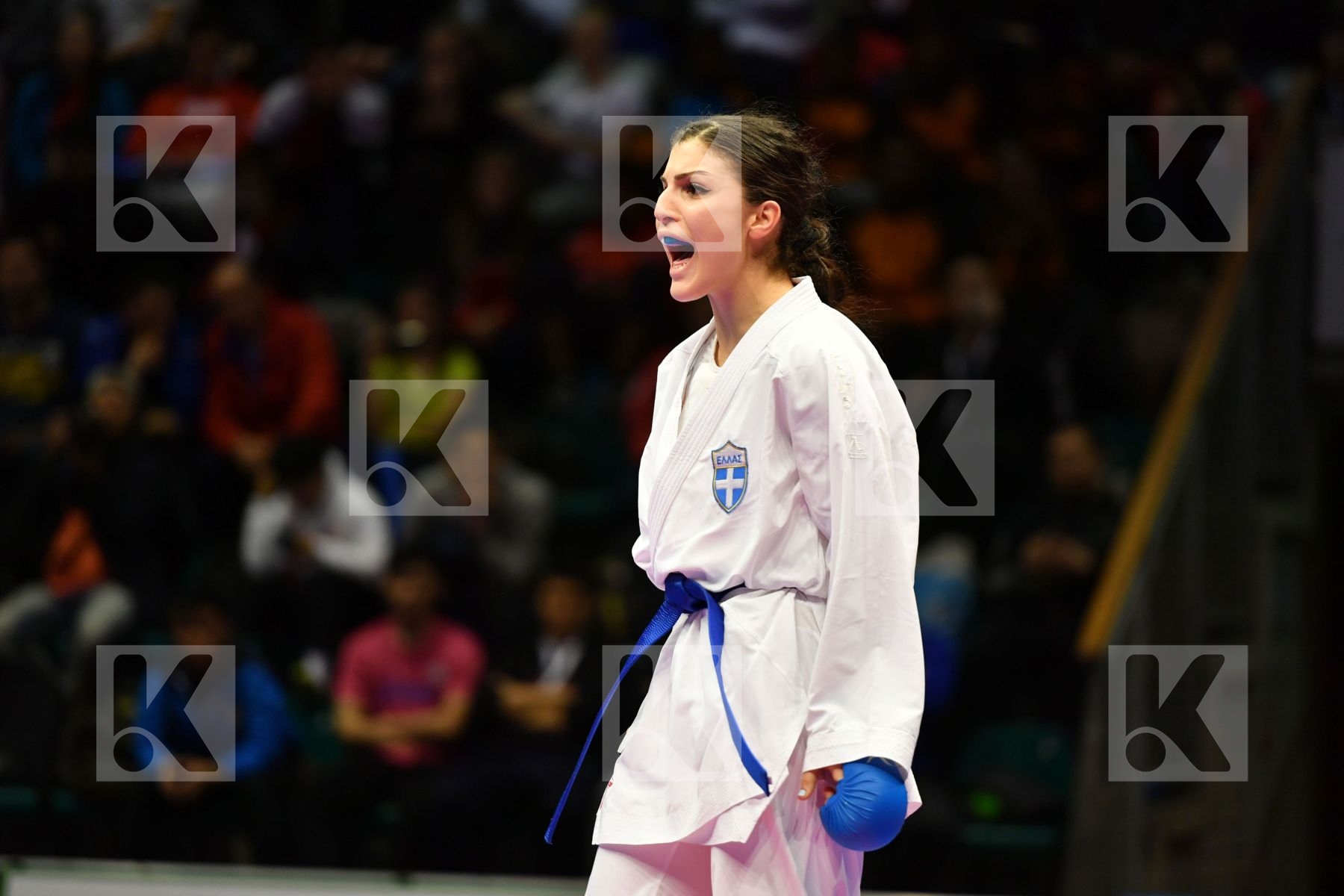 Female kumite -68 kg Fyr of macedonia Greece Panetsidou Vasiliki