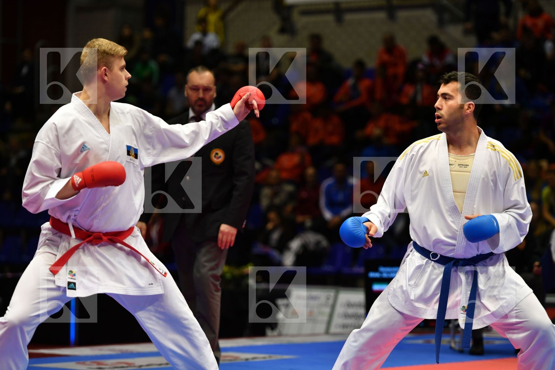 Estonia Ganjzadeh Sajad Iran  islamic republic of Male kumite 84