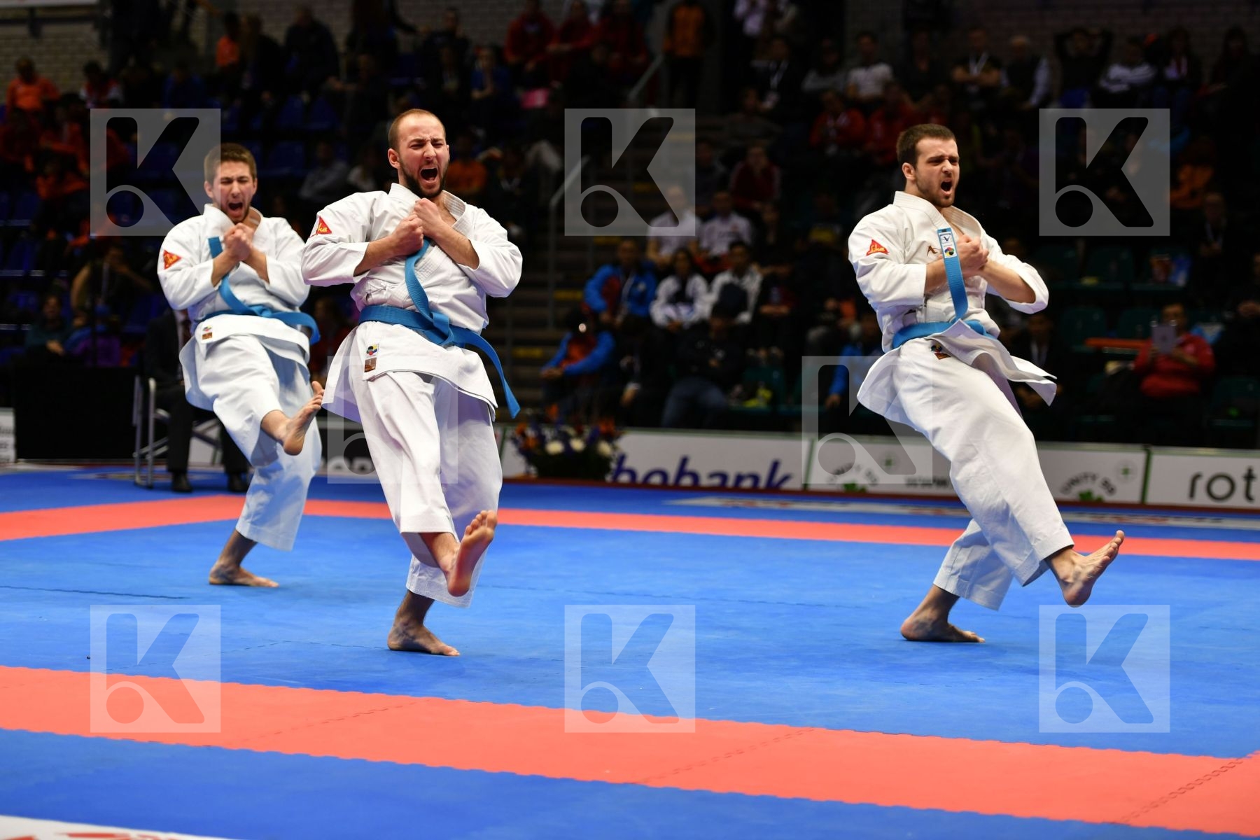 Male Team Kata Serbia Unsu