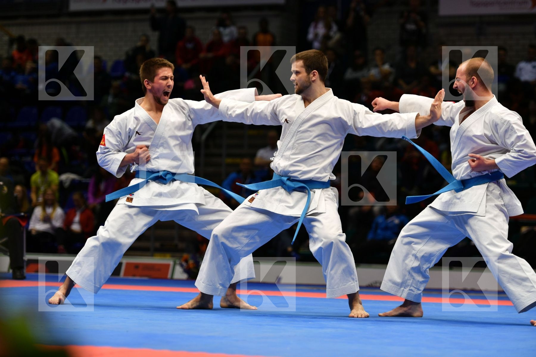 Male Team Kata Serbia Unsu
