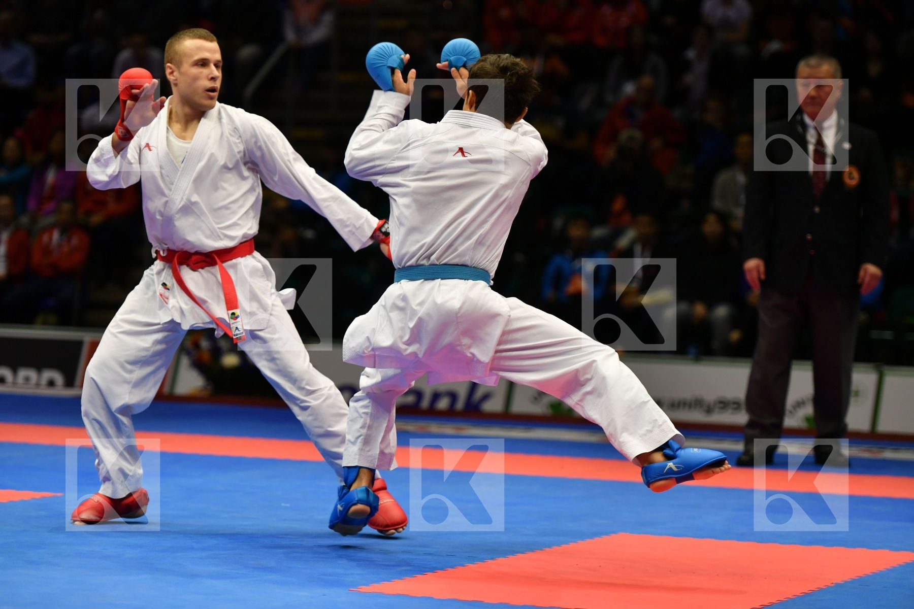 Kalnins Kalvis Latvia Male kumite -60 kg Saymatov Sadriddin Uzbe
