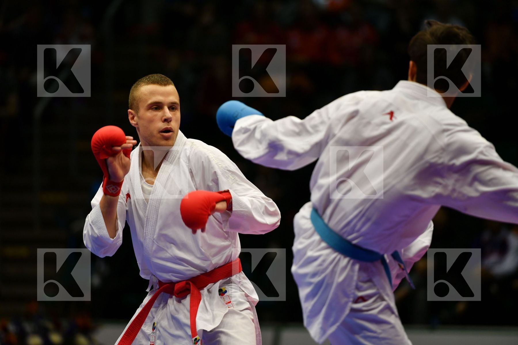 Kalnins Kalvis Latvia Male kumite -60 kg Saymatov Sadriddin Uzbe