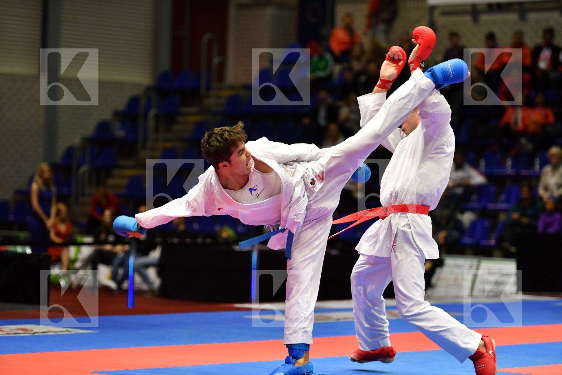 Kalnins Kalvis Latvia Male kumite -60 kg Saymatov Sadriddin Uzbe