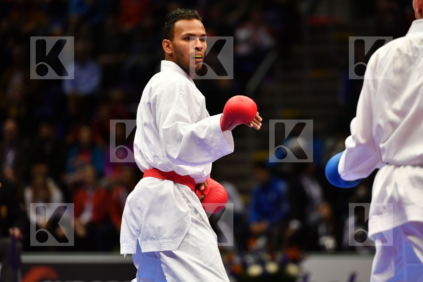Dacosta Steven France Madera Andres Male kumite -67 kg Venezuela