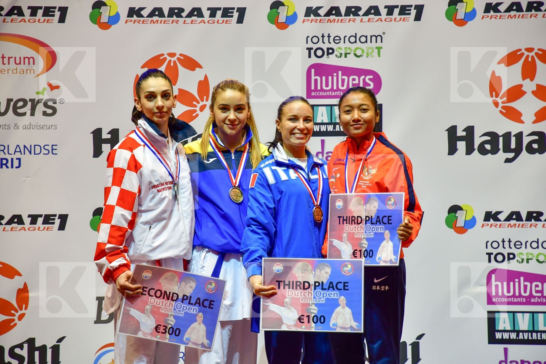 Cardin Sara Coky Cokorda Istri Croatia Female kumite -55 kg Hasa