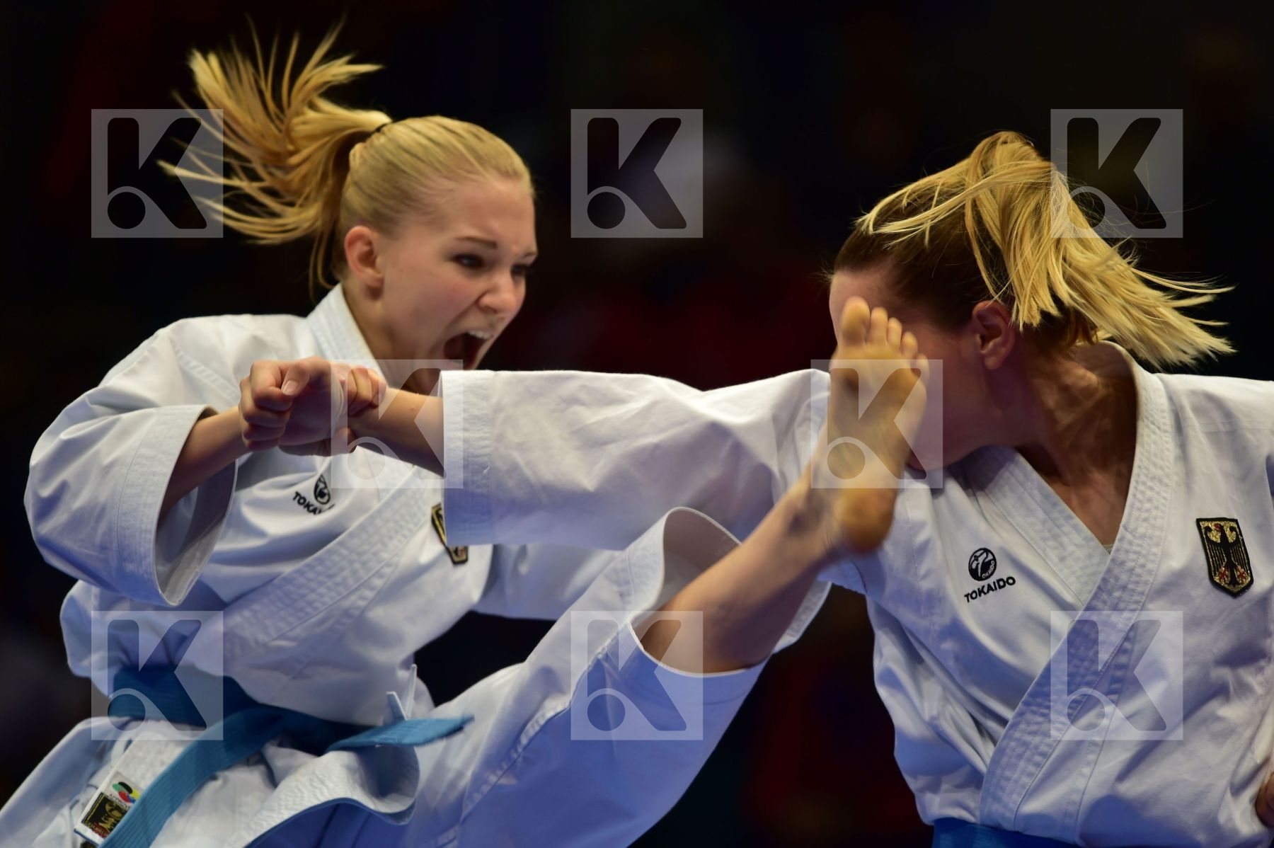 Female Team Kata Gankaku Germany