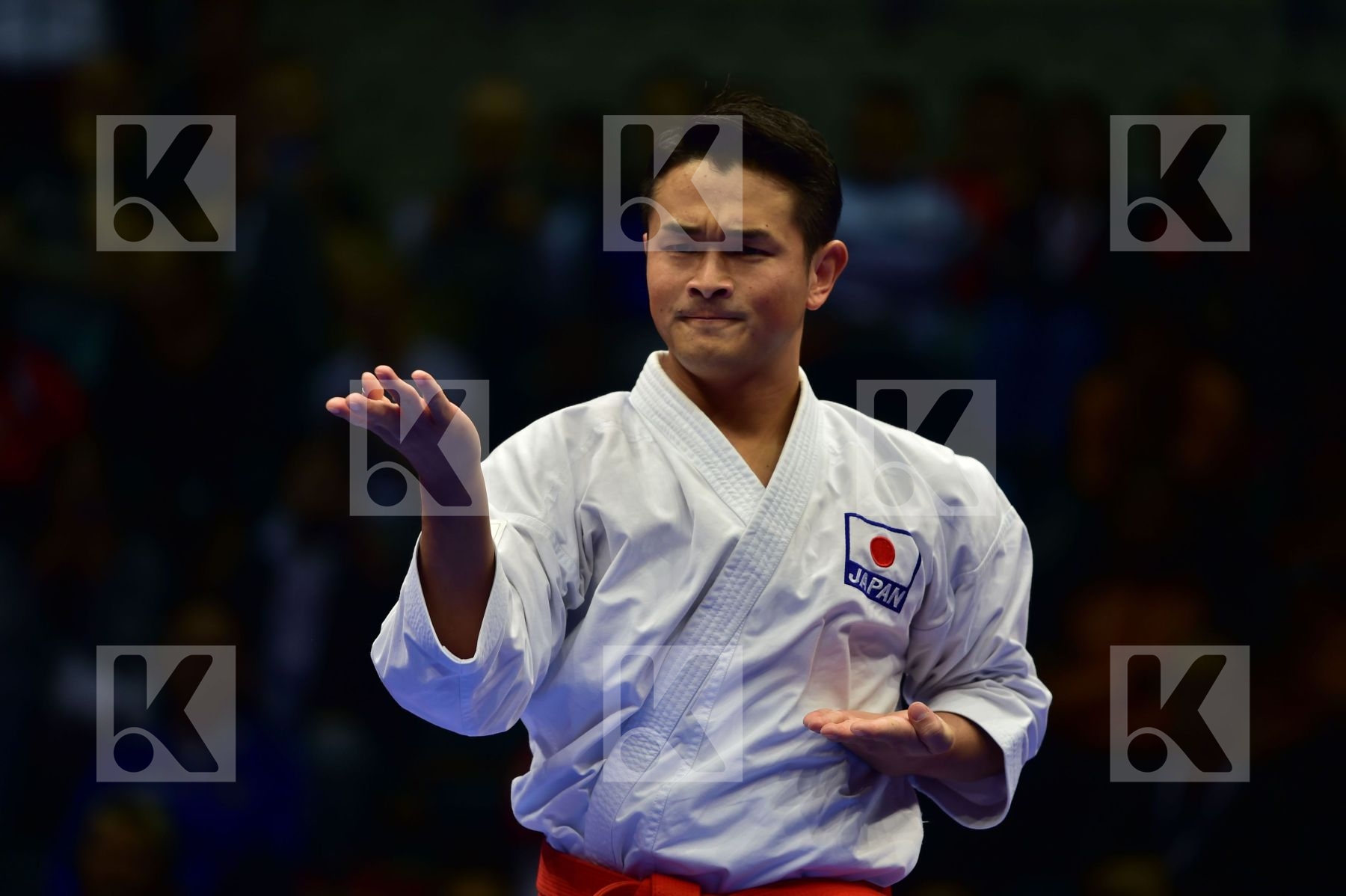 Japan Male kata Shimbaba Issei Suparinpai
