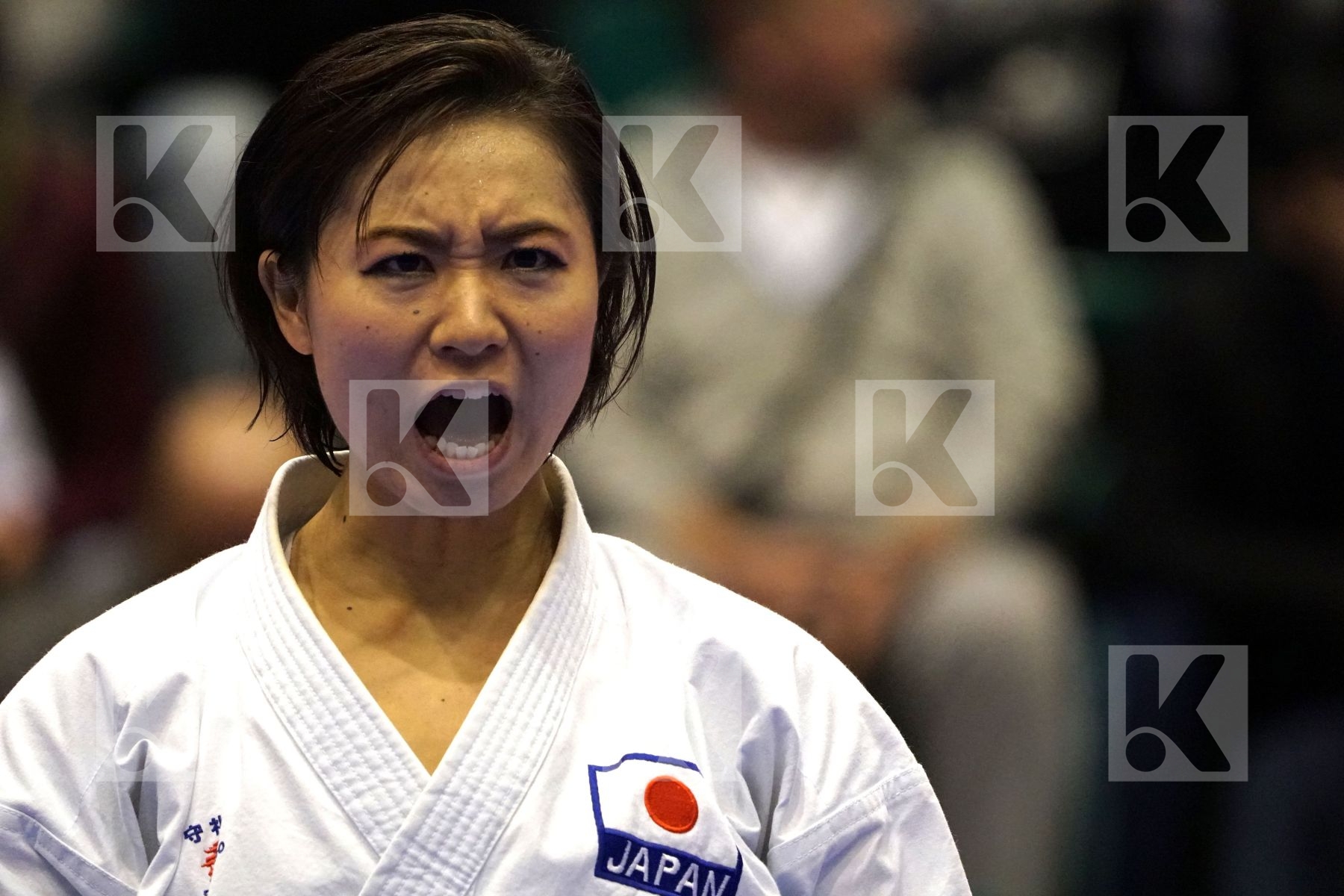 IWAMOTO EMIRI (JAPAN) in Senior Female Kata - Final match