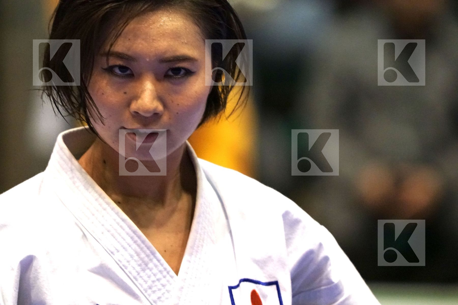 IWAMOTO EMIRI (JAPAN) in Senior Female Kata - Final match