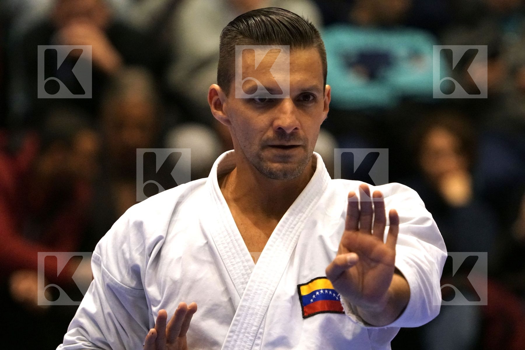 DIAZ ANTONIO (VENEZUELA) in Senior Male Kata - Final match