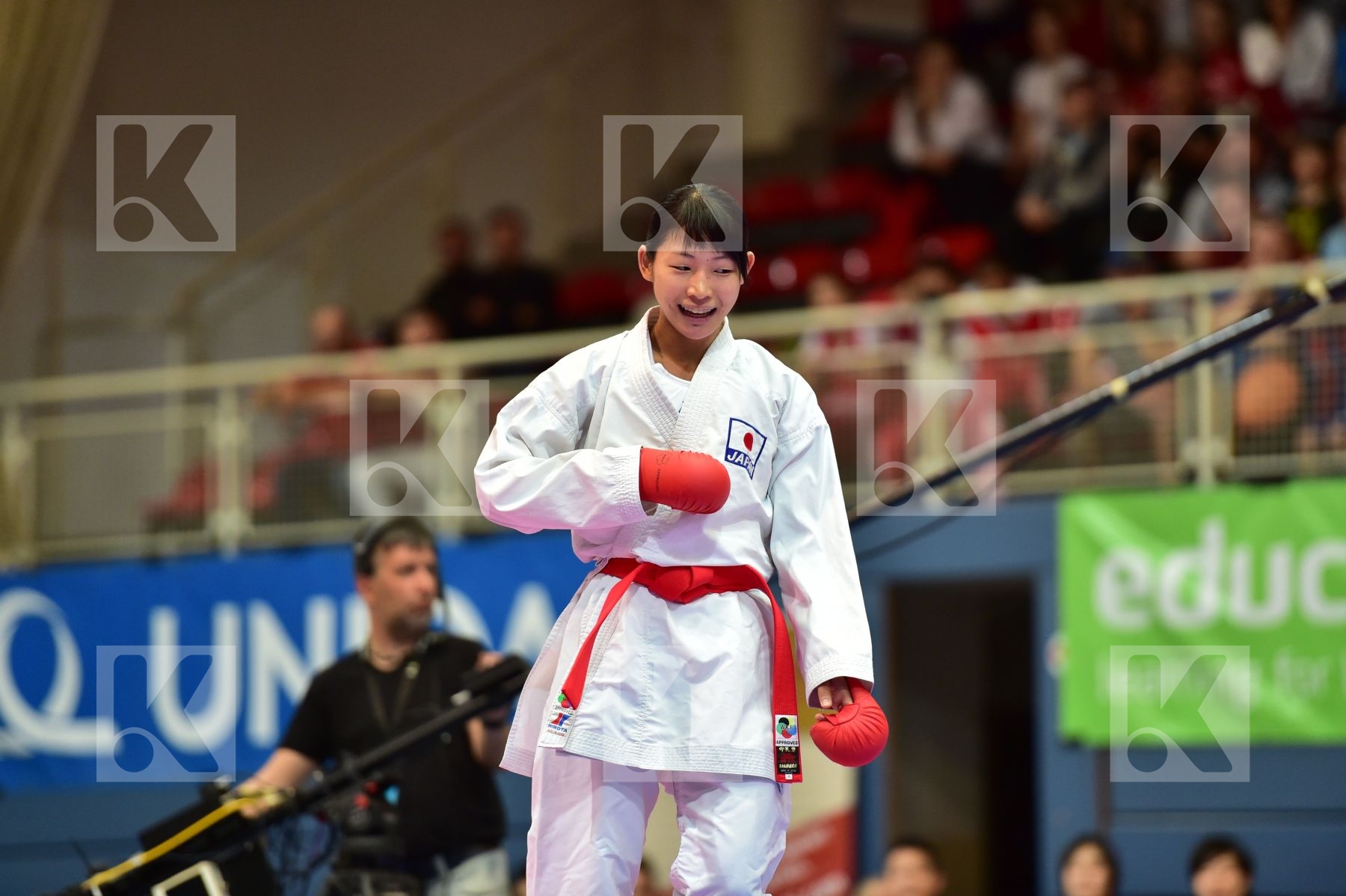 female kumite -50 kg no tadano ayaka plank bettina japan austria