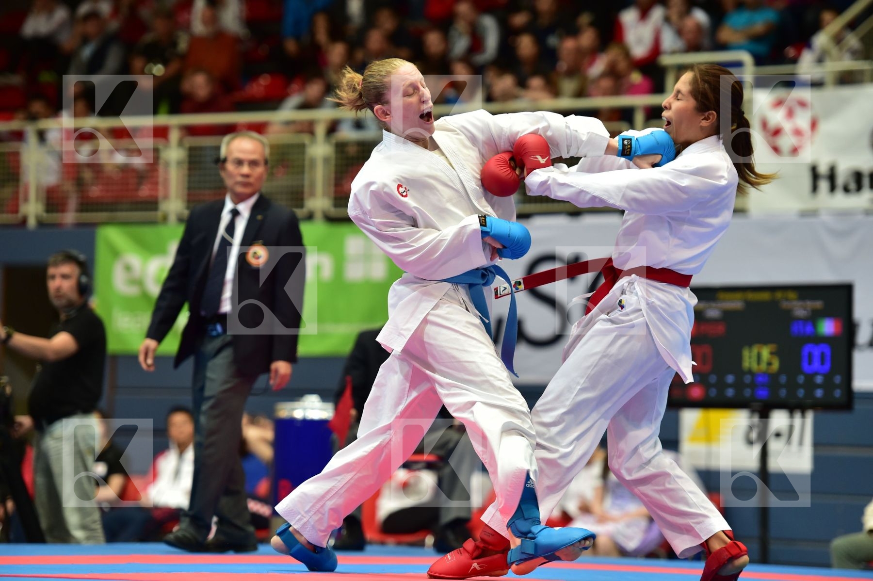 female kumite -61 kg forcella nicole grande alexandra italy peru