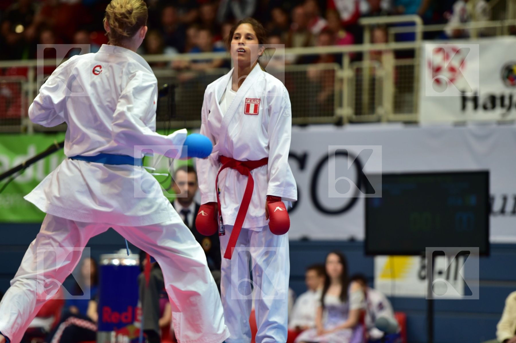 female kumite -61 kg forcella nicole grande alexandra italy peru