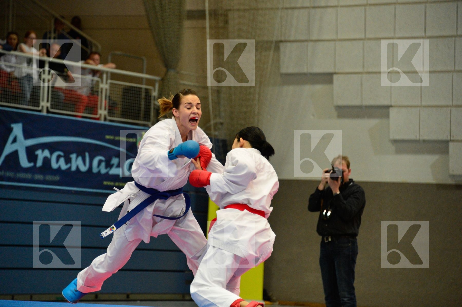 female kumite -50 kg no tadano ayaka plank bettina japan austria