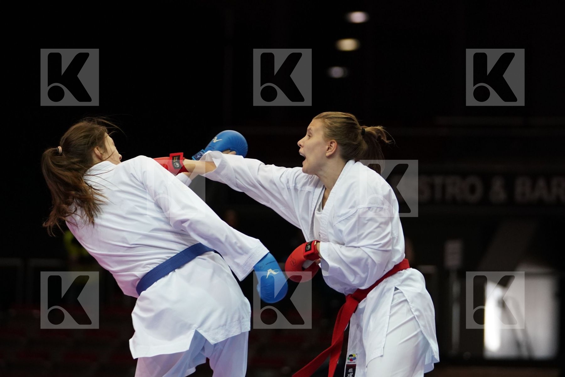 ANNA-JOHANNA NILSSON (SWE) VS VIKTORIA PILLAROVA (SLOVAKIA) in Senior Kumite -61 Kg - Bronze bout